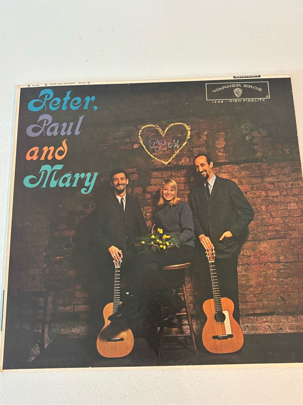 Warner Bros. Peter, Paul and Mary  vinyl record album
